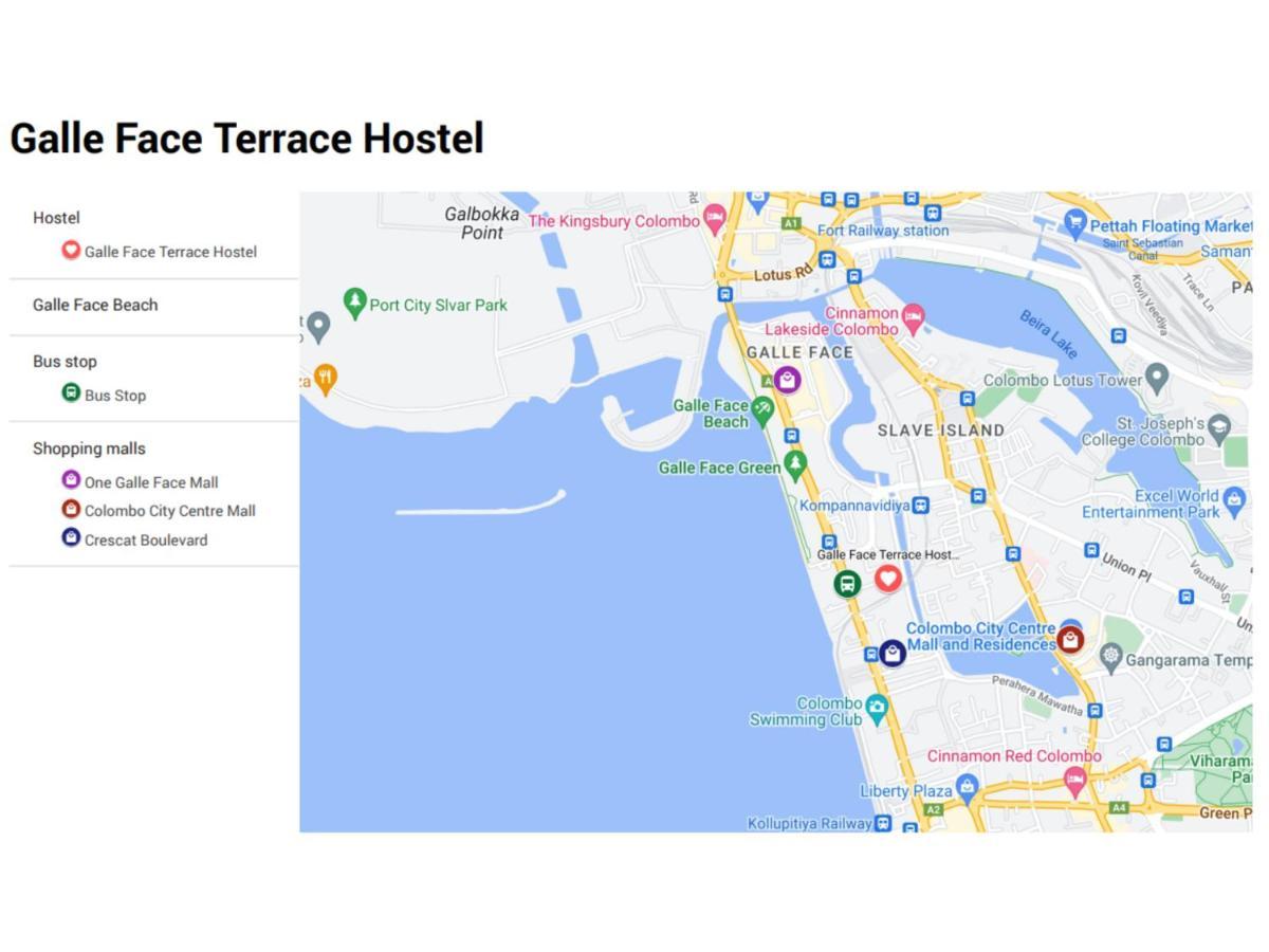 Galle Face Terrace Kolombo